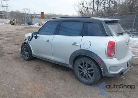 2013 Mini Countryman Cooper S из США, поврежденный, VIN WMWZC3C53DWP20853